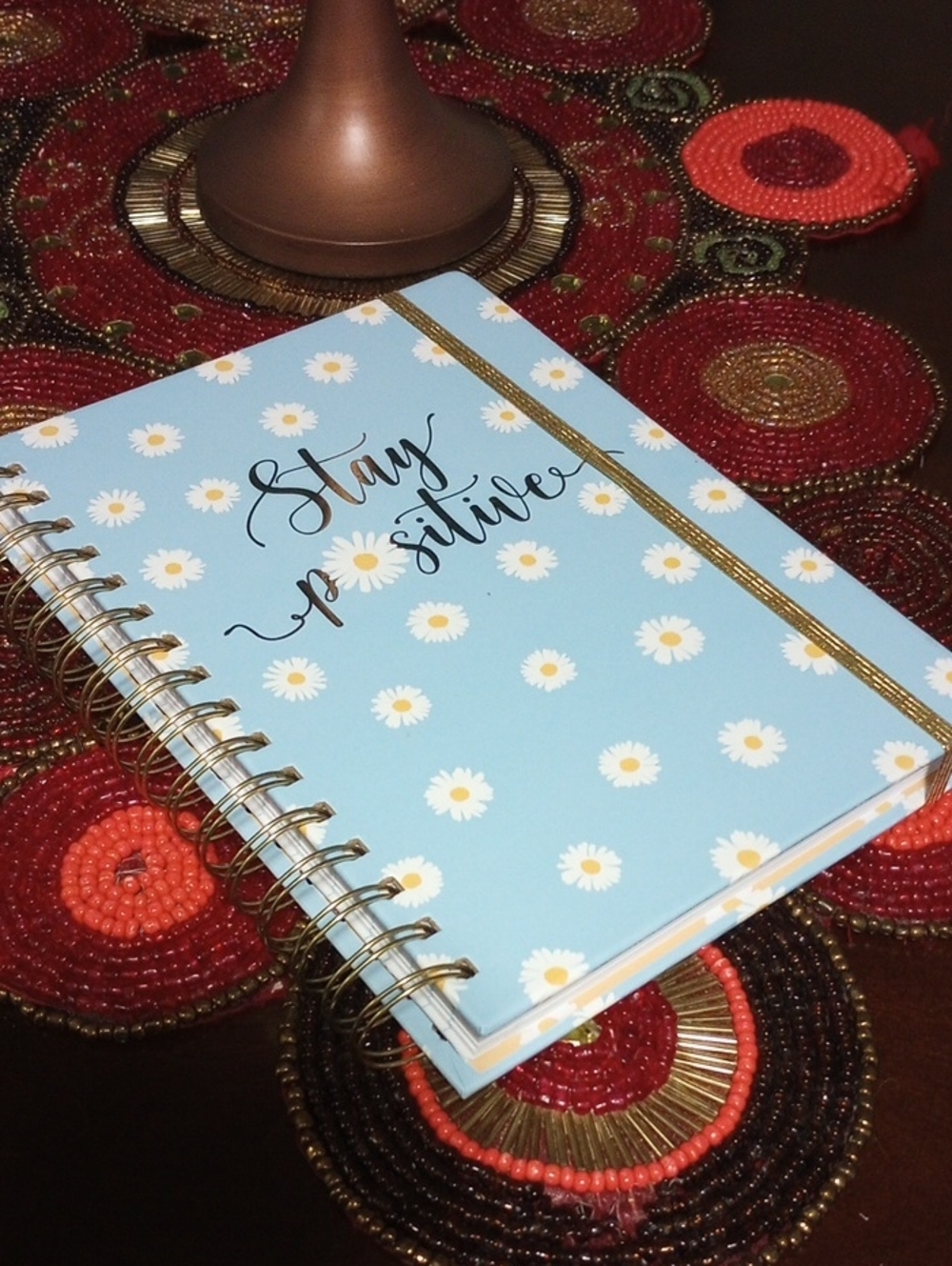 Stay Positive Journal With Stickers - Picture 4 of 12